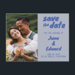 Wedding Invitation Custom Photo SAVE the DATE Card<br><div class="desc">Add your own photo and text to this SAVE THE DATE postcard! Add your own details for your special day. Don't forget the text on the back too. You can change the colours, fonts and layout of the card to suit your needs. I have matching thank you notes, RSVP cards,...</div>