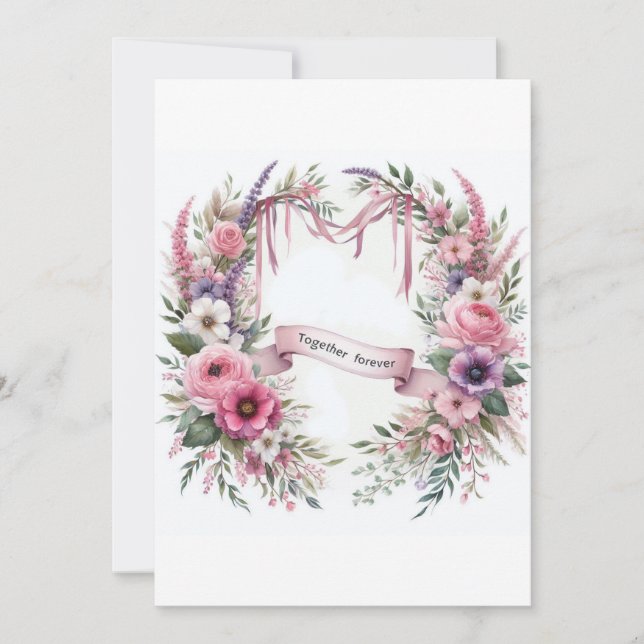 Wedding Invitation Design (Front)