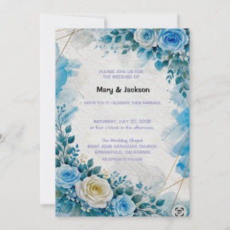 Wedding Invitation Floral
