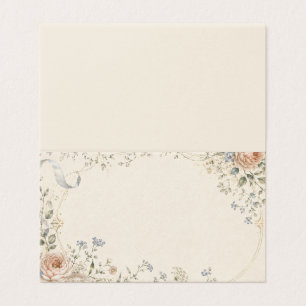 Wedding Invitation in Elegant French Country Style