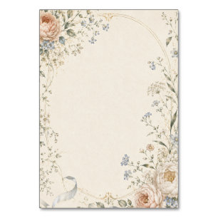 Wedding Invitation in Elegant French Country Style Table Number