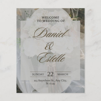 Wedding Invitation - massage me to change names