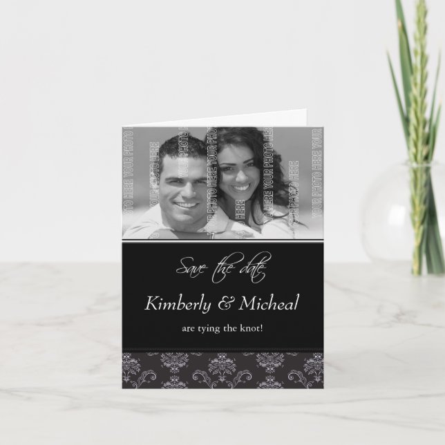 Wedding Invitation Notecard | E1 (Front)