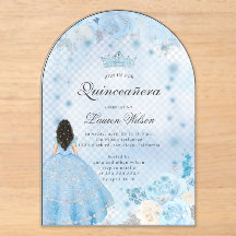 WEDDING INVITATION / QUINCEANERA OVAL ACRYLIC