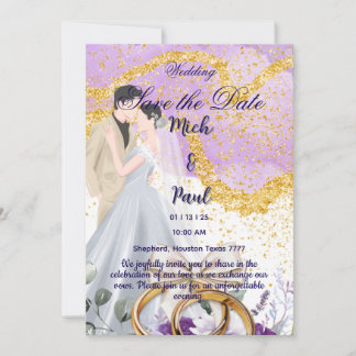 Wedding Invitation Save the Date