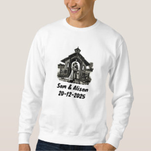 Wedding invitation sweatshirt