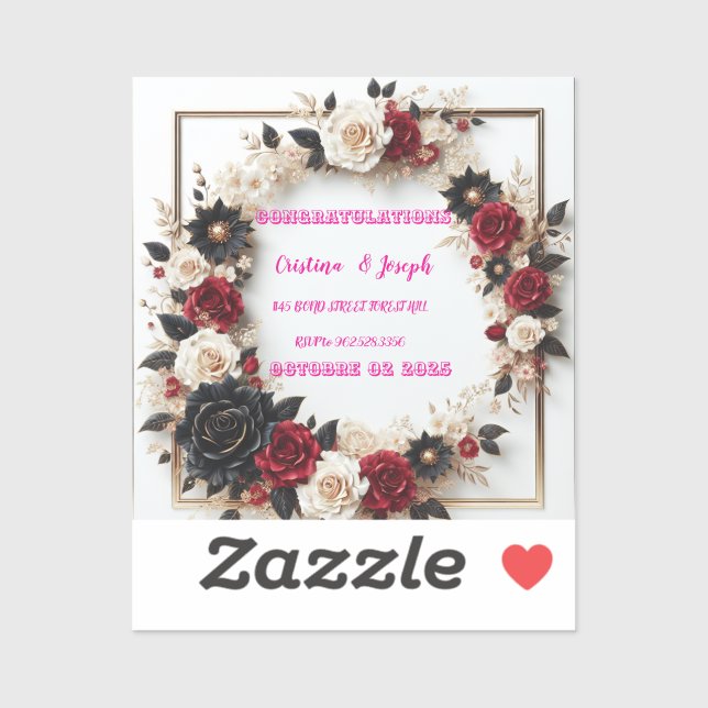 Wedding Invitation Template (Sheet)