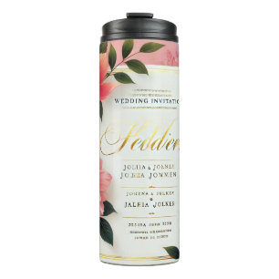 " WEDDING INVITATION '' THERMAL TUMBLER