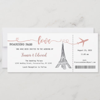 Wedding Invitation, Wedding Stationary, Love Invitation