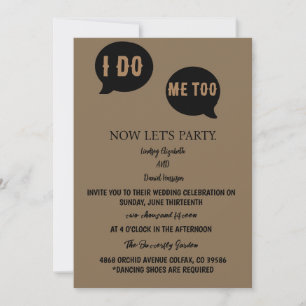 Wedding Invitation Wording Casual
