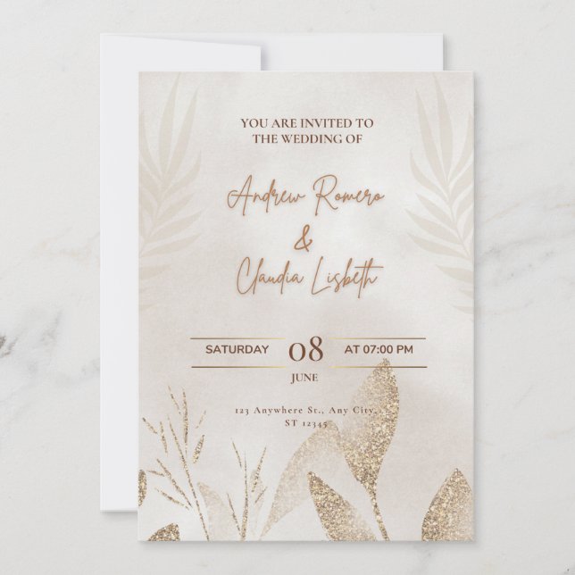 Wedding Invitations (Front)