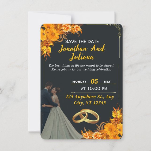 wedding invitations (Front)