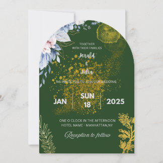 Wedding invitations card