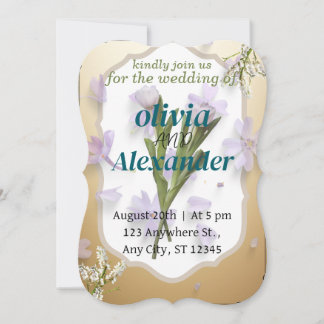wedding invitations in white colour