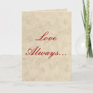 Wedding Invitations - Love Always Love Deep