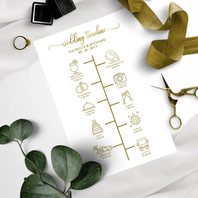 Wedding Itinerary Cocktail - Icon Wedding Welcome  (Creator Uploaded)