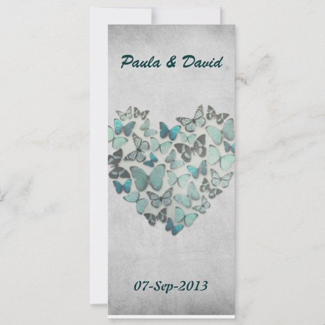 Wedding Itinerary Invitation (Front)