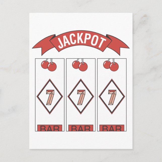Wedding Jackpot Postcard (Front)