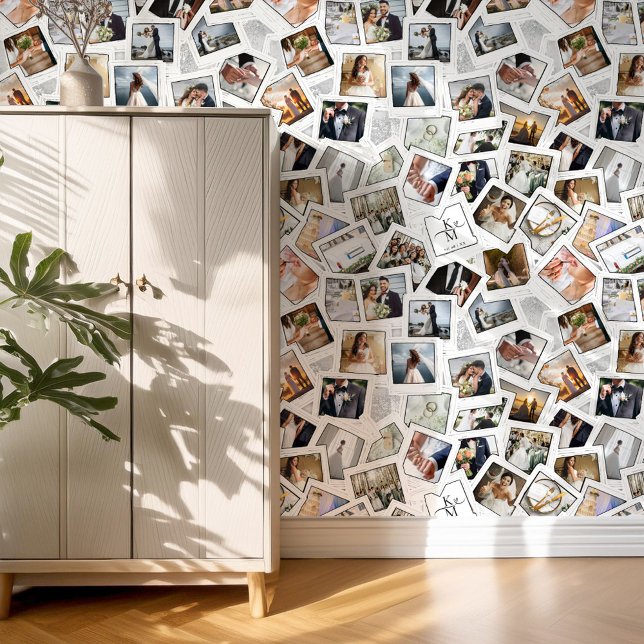 Wedding Keepsake 30 Photo Collage White ID1065 Wallpaper (Creator Uploaded)