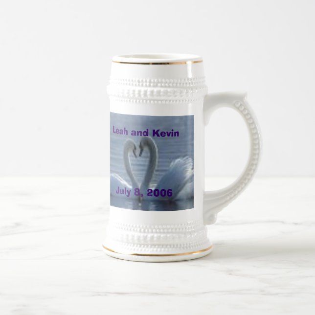 Wedding Keepsake Stein (Right)