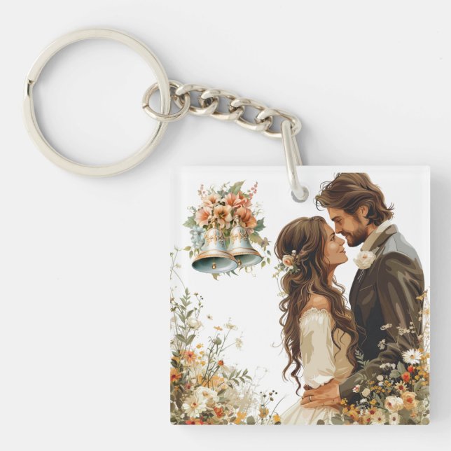 Wedding Keychain (Front)