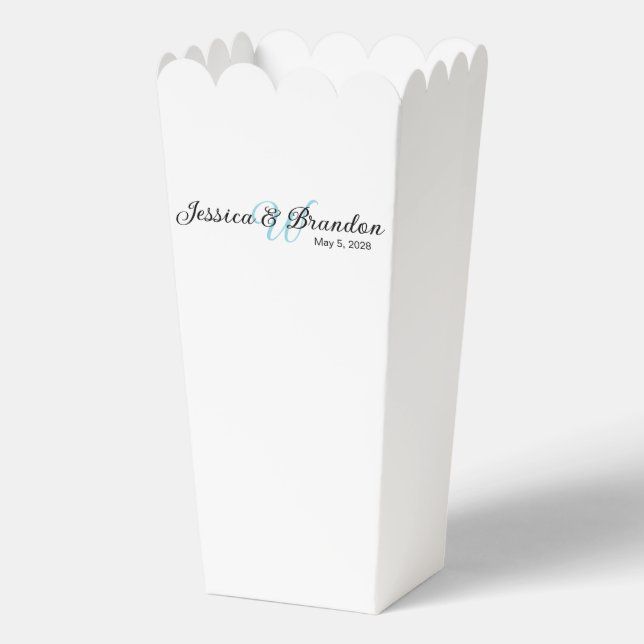 Wedding Label 016 Favour Box (Front)
