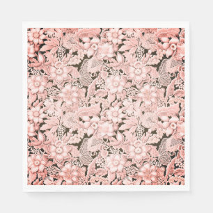 Wedding Lace Pink Vintage Napkin