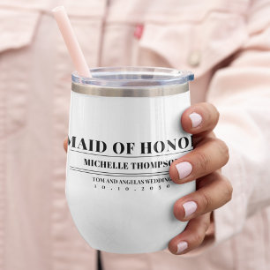 Wedding Maid of Honour Personalised