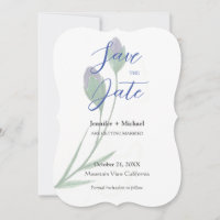 Wedding Marriage Minimalist Calligraphy Floral