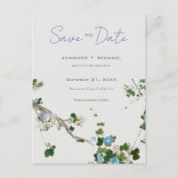 Wedding Marriage Minimalist Calligraphy Floral