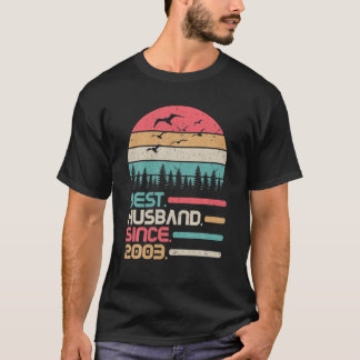 Wedding Married Anniversary 19 Years Best Husband T-Shirt