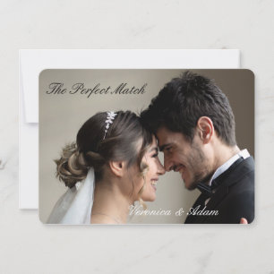 Wedding Matchbox – Perfect Match Premium Edition Invitation