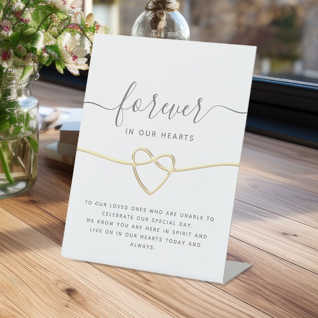 Wedding Memorial Table Pedestal Sign (Creator Uploaded)