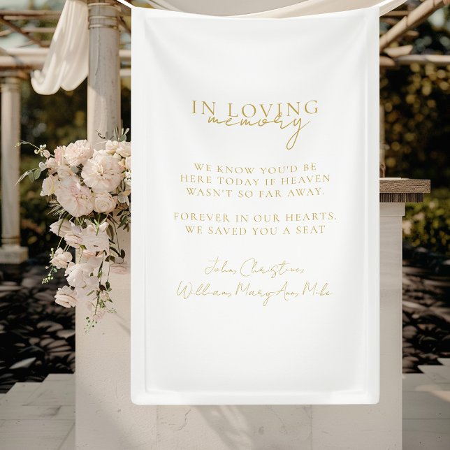 Wedding, Memorial, White, Banner (Creator Uploaded)
