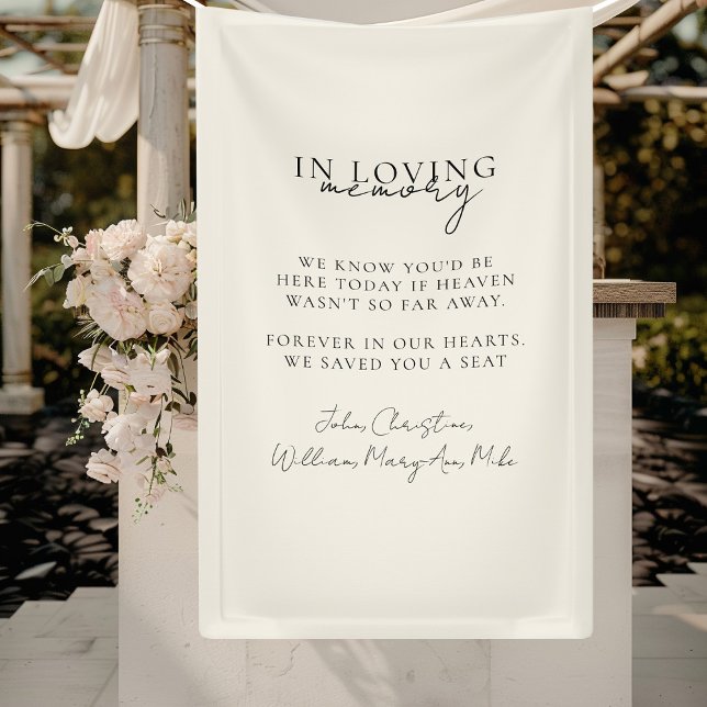 Wedding, Memorial, White, Banner (Creator Uploaded)