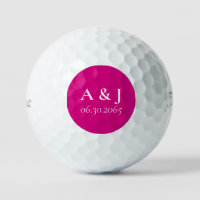 Wedding Memories Fuschia Titleist Pro VI