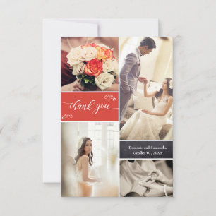 Wedding Memories" Personalised Thank You Card