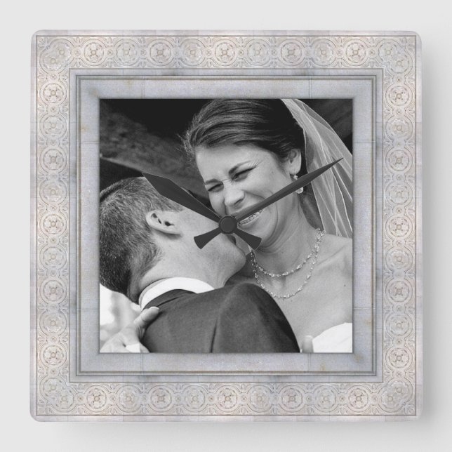 wedding memory photo clock (Front)