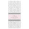 Wedding Menu Pink Grey Damask