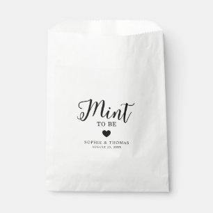 Wedding Mint to Be Favour Bags