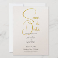 Wedding Modern Minimalist Plain Calligraphy