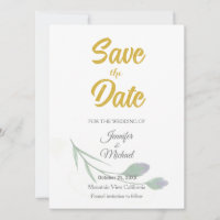 Wedding Modern Minimalist Plain Calligraphy