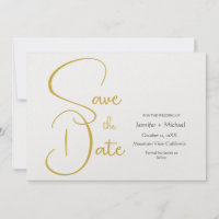 Wedding Modern Minimalist Plain Calligraphy Script