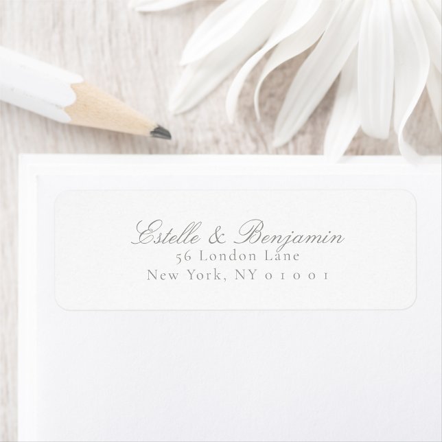 Wedding Modern Return Address (Creator Uploaded)