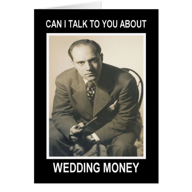 Wedding Money - FUNNY (Front)