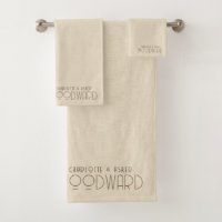 Wedding Monogram Newlyweds Cream Linen Effect