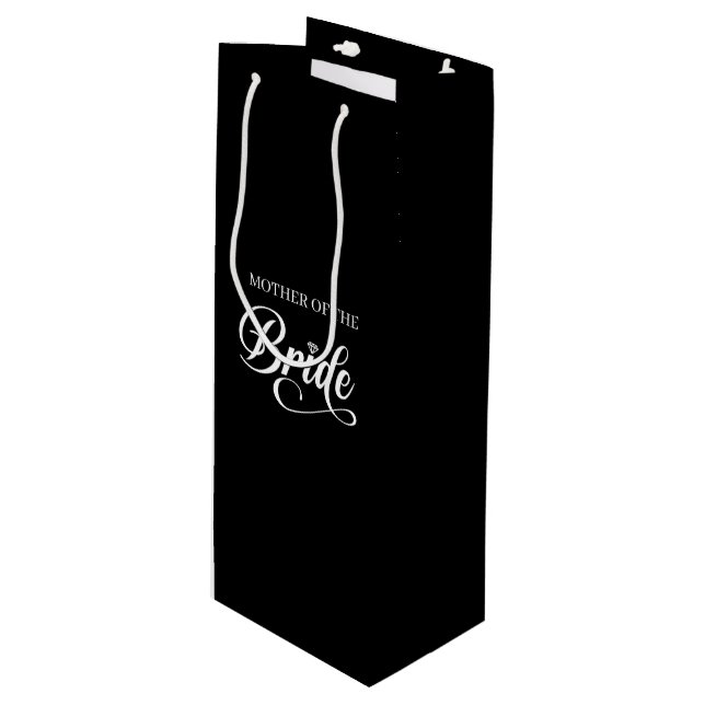 Wedding Mother of Bride Gift Bag (Front Angled)