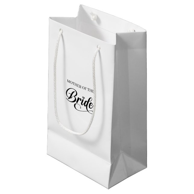 Wedding Mother of Bride Gift Bag (Front Angled)