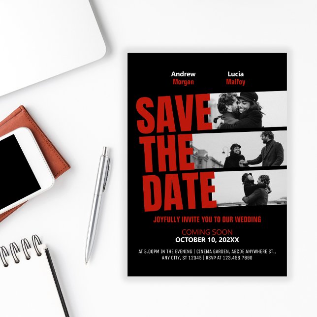 Wedding movie poster  save the date (Creator Uploaded)