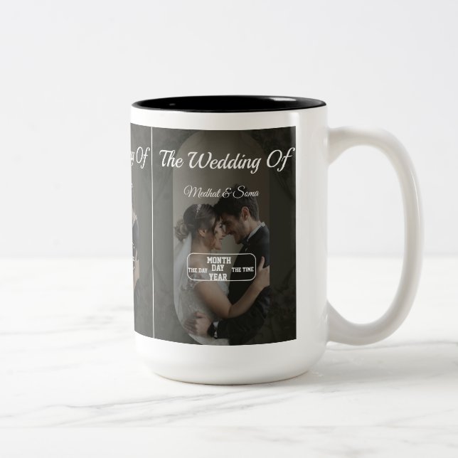 Wedding Mug for Bride and Groom | Romantic Couple  (Right)